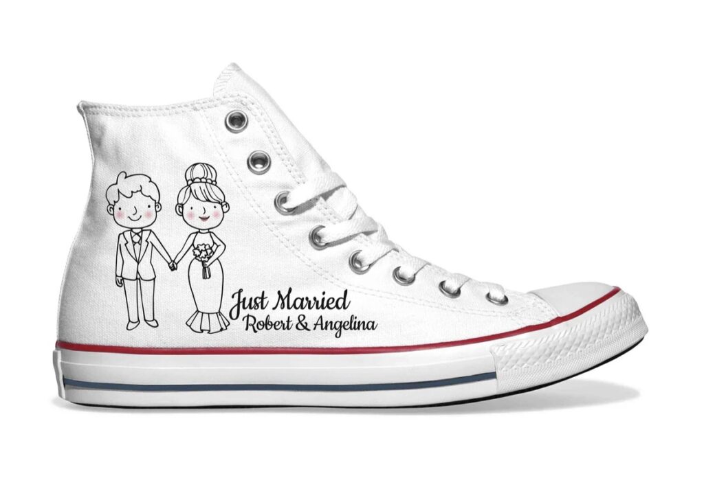 Just Married Converse Chucks blanc personnalisable avec vos coordonnées image 1Just Married Converse Chucks blanc personnalisable avec vos coordonnées image 1 Just Married Converse Chucks blanc personnalisable avec vos coordonnées image 2 Just Married Converse Chucks blanc personnalisable avec vos coordonnées image 3 Just Married Converse Chucks blanc personnalisable avec vos coordonnées image 4 Signaler cet article à Etsy 8 vues au cours des dernières 24 heures Prix :79,90 €+ Taxes locales incluses (si applicables), plus frais de livraison Just Married Converse Chucks (blanc) - personnalisable avec vos coordonnées