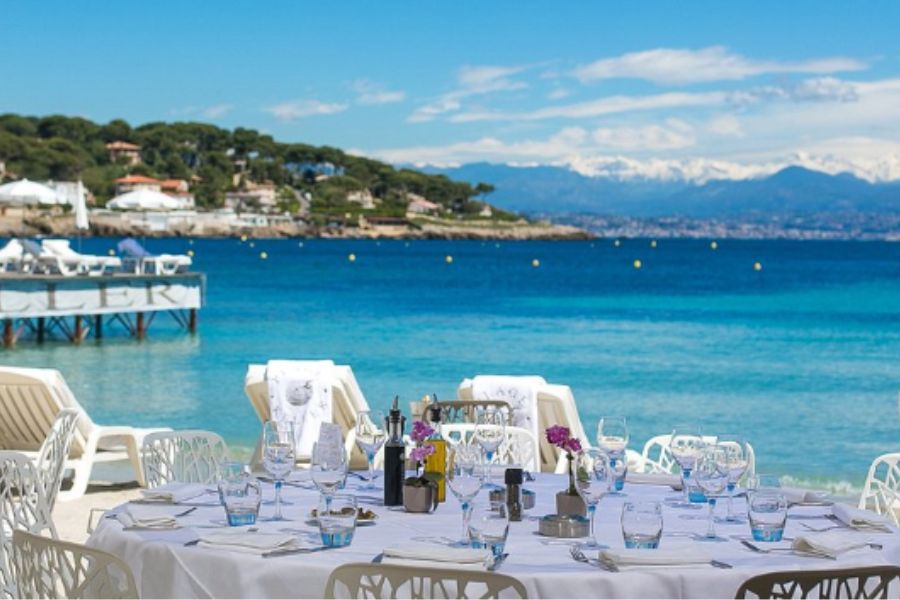 Plage Keller: la destination paradisiaque pour une mariage à Nice