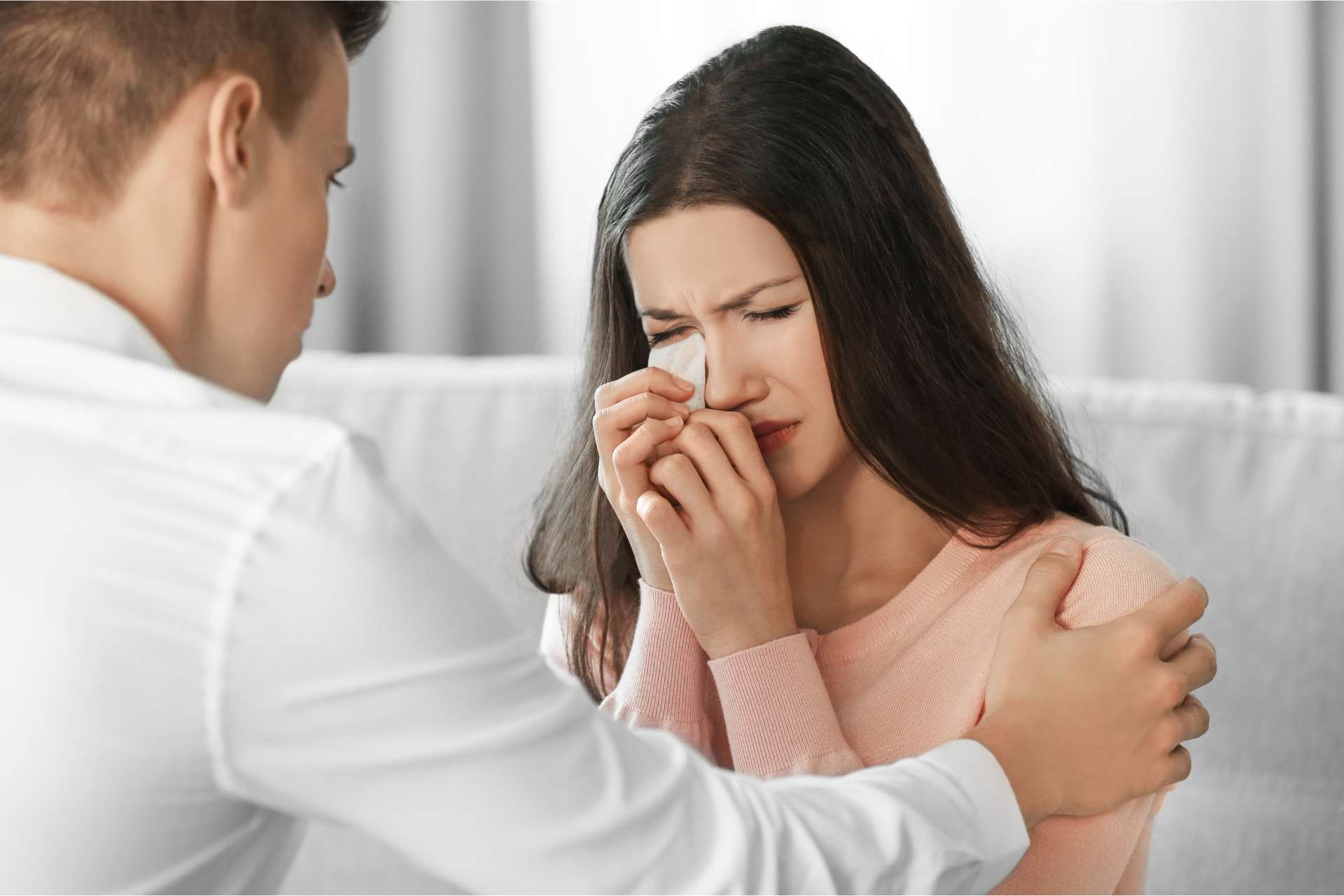 Un couple affecté par le wedding blues